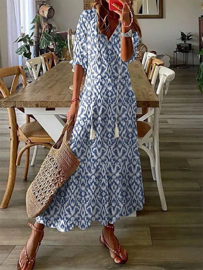 Emily | Boho Dress with Tummy Coverage