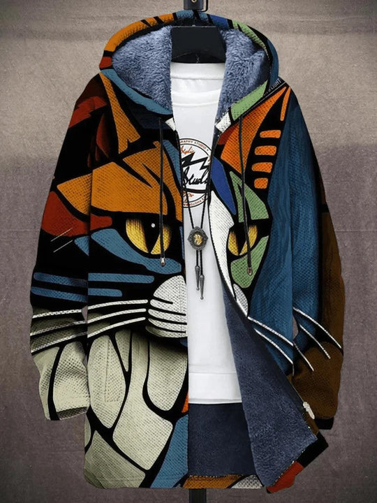 Dani - Künstlerische Jacke mit Einzigartigen Prints