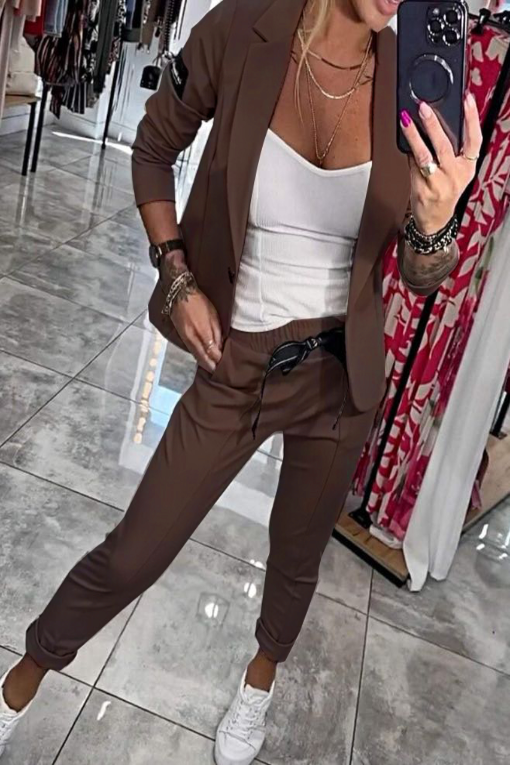 Moxie | Two-Piece Women's Set with Top and Jacket
