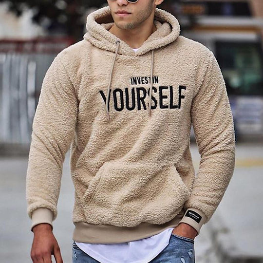 Malte - Gemütlicher Hoodie mit motivierendem Druck