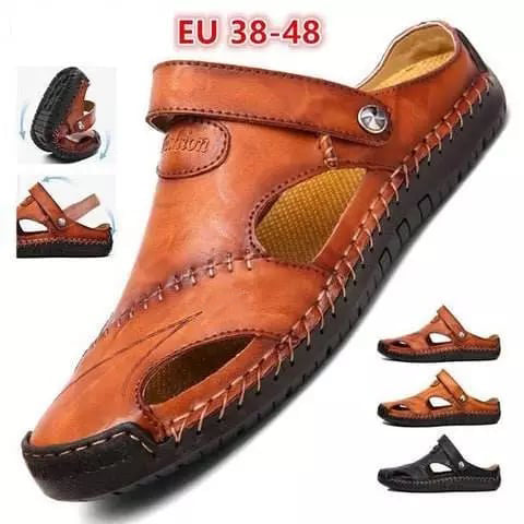 Lars - Ledersandalen Mit Gutem Halt