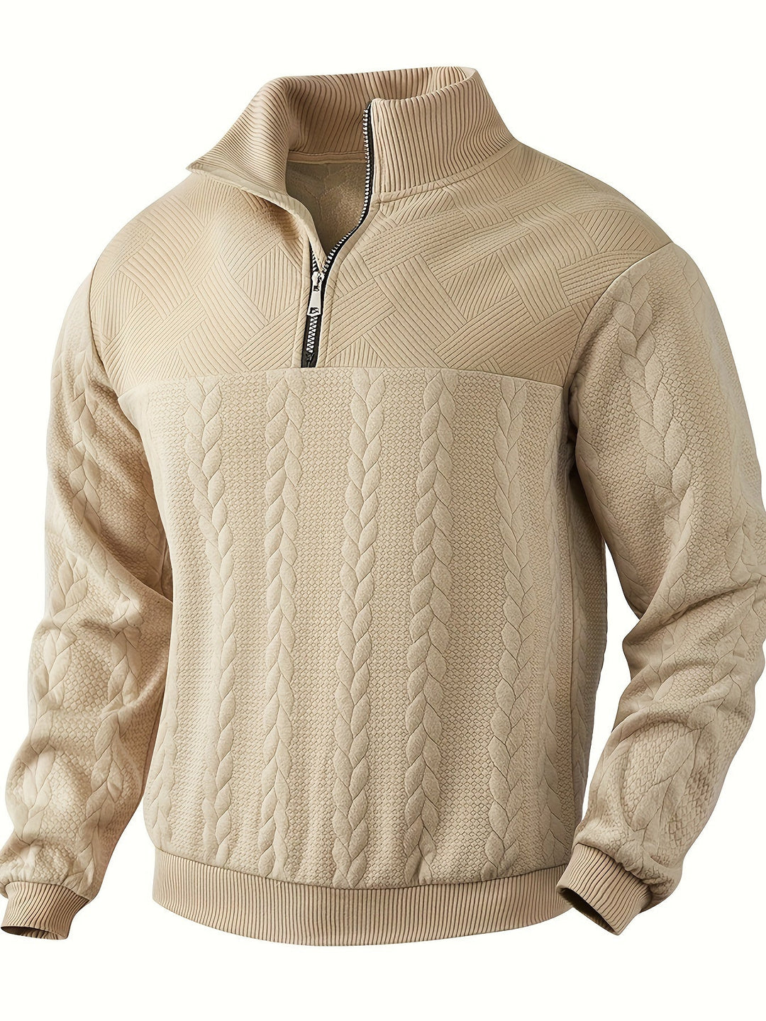 Julian - Vintage Herren Zip-Pullover