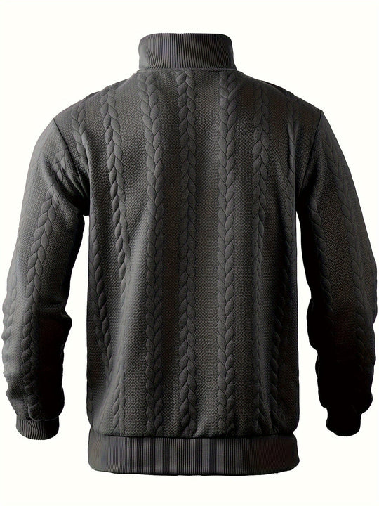 Julian - Vintage Herren Zip-Pullover