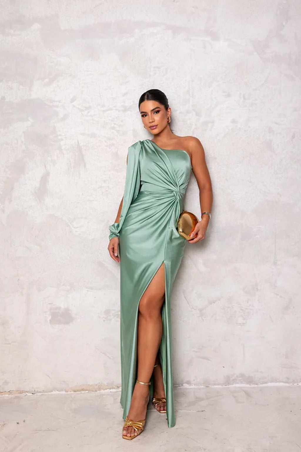 Lucia - Valentina Satin Dress