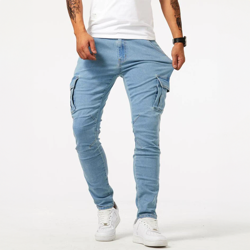 Anthony – Stylische Cargo-Jeans