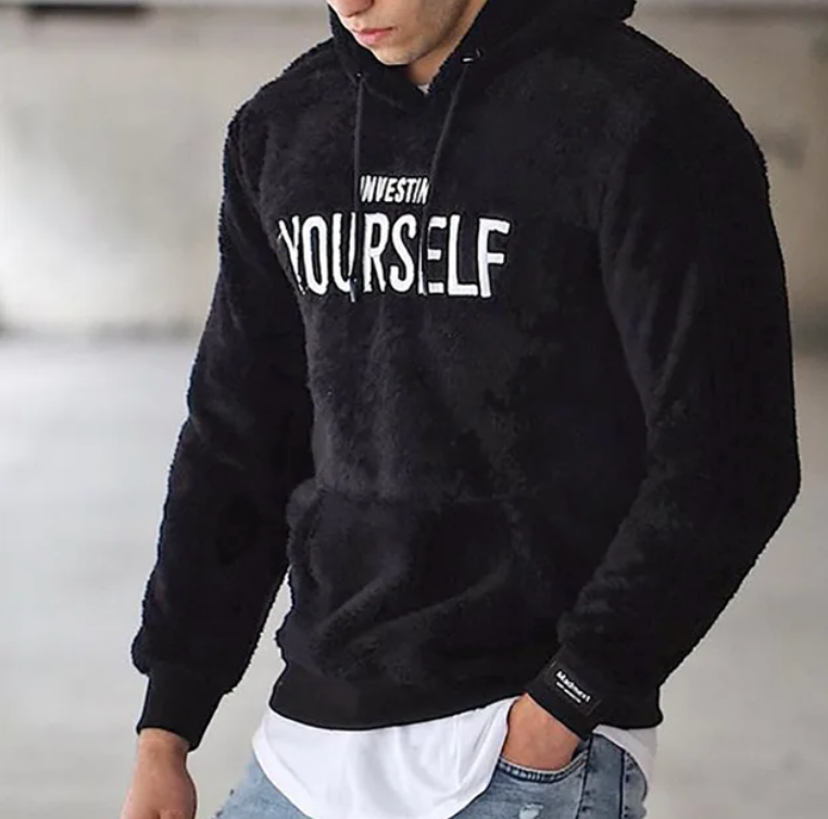 Malte - Gemütlicher Hoodie mit motivierendem Druck