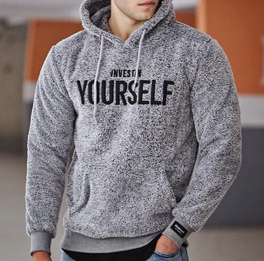 Malte - Gemütlicher Hoodie mit motivierendem Druck