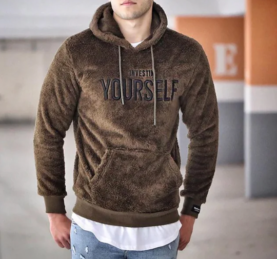 Malte - Gemütlicher Hoodie mit motivierendem Druck