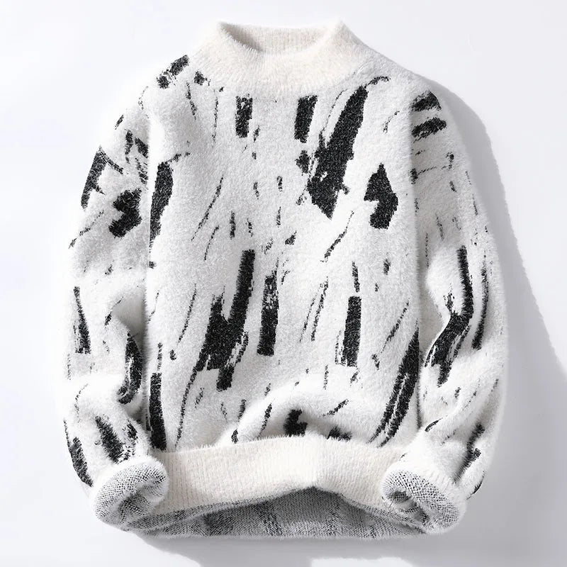 Andreas - Gemütlicher Grafik-Pullover