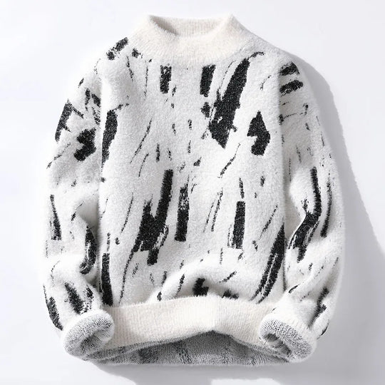 Andreas - Gemütlicher Grafik-Pullover