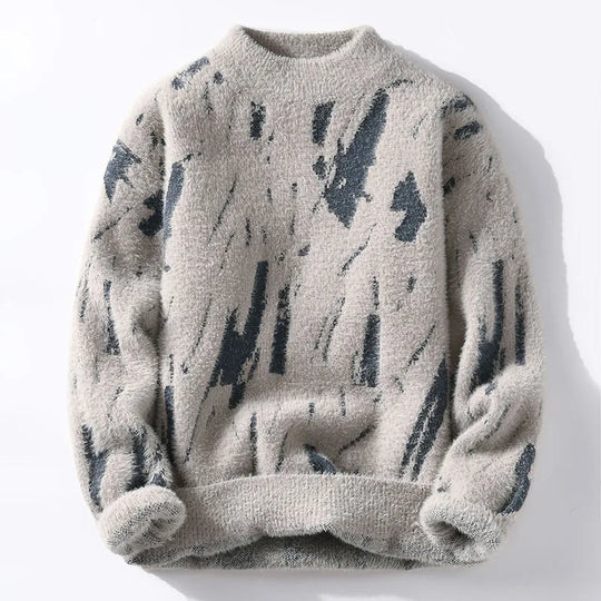 Andreas - Gemütlicher Grafik-Pullover