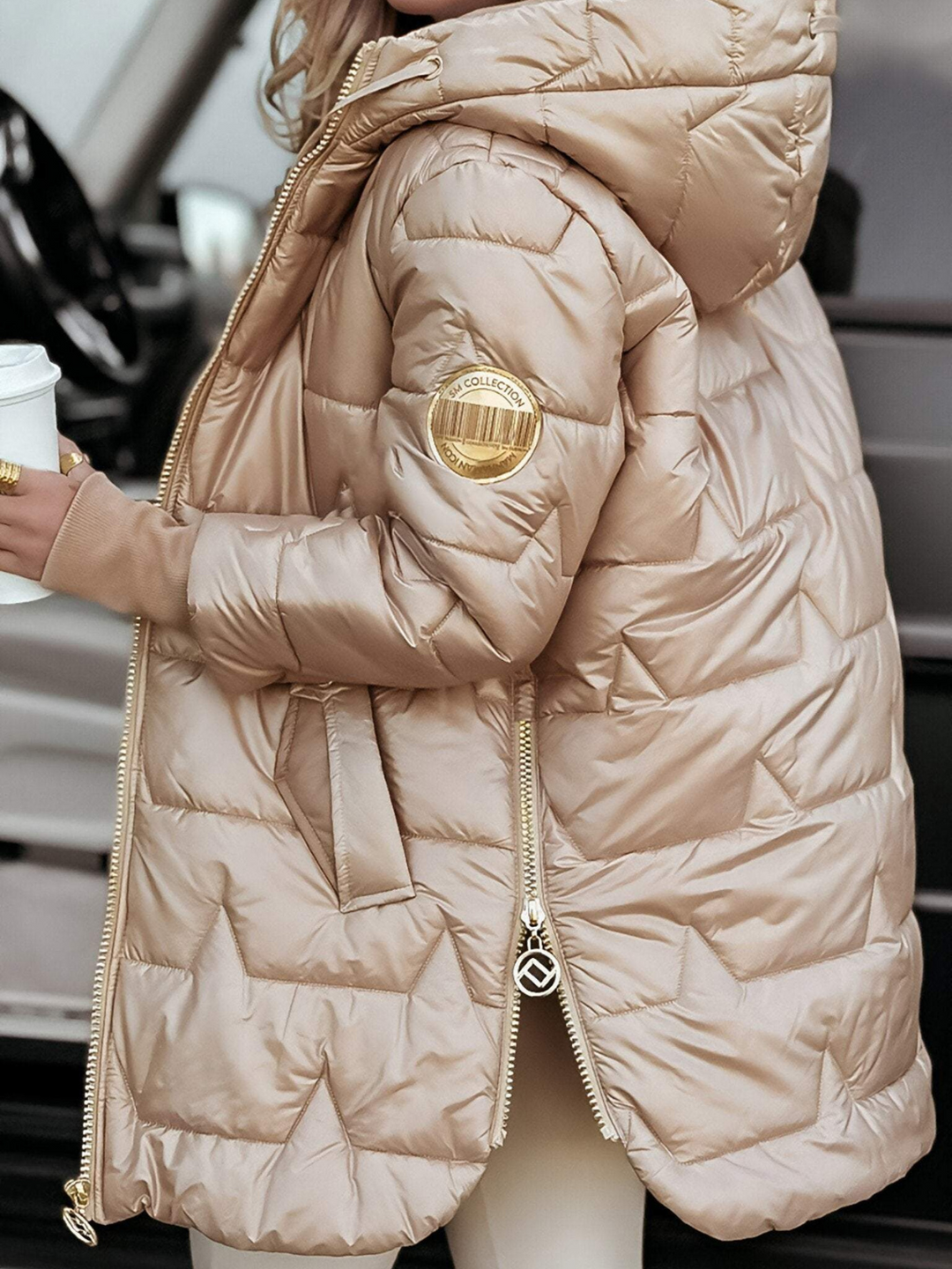 Astrid – Elegante Herbstjacke Aus Baumwolle