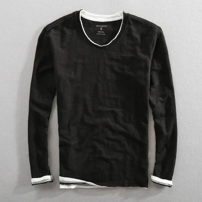 Harry - Langarmshirt aus Baumwolle