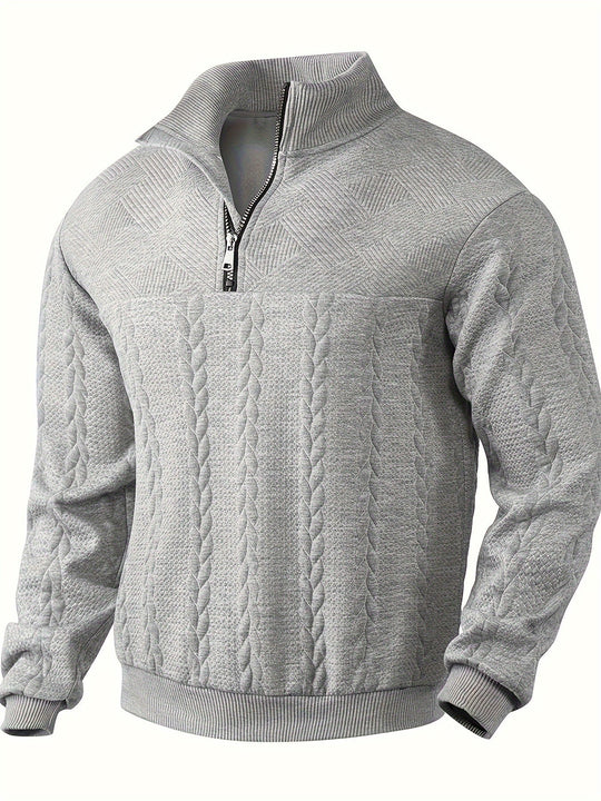 Julian - Vintage Herren Zip-Pullover