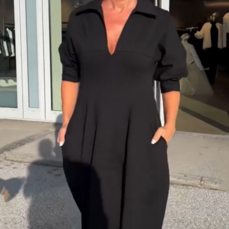 Camilla - Elegantes Midikleid, perfekt für den Frühling