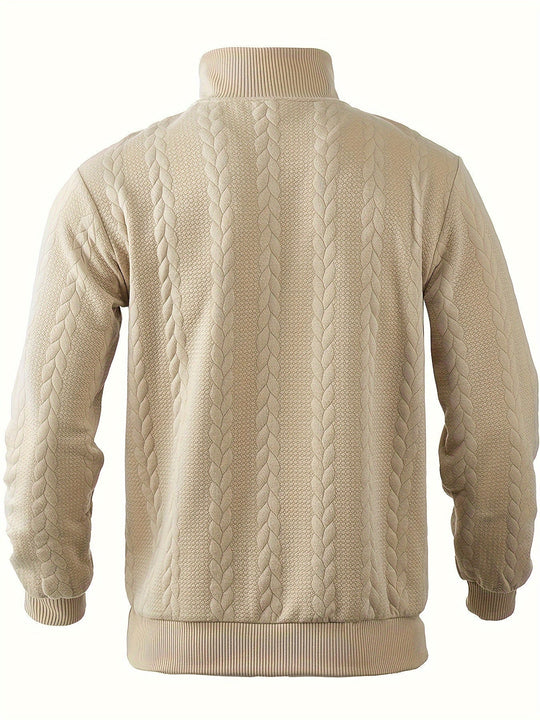 Julian - Vintage Herren Zip-Pullover