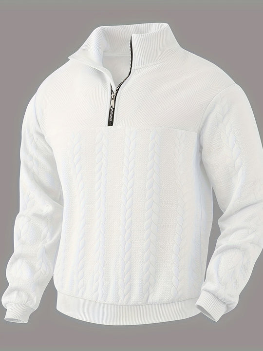 Julian - Vintage Herren Zip-Pullover