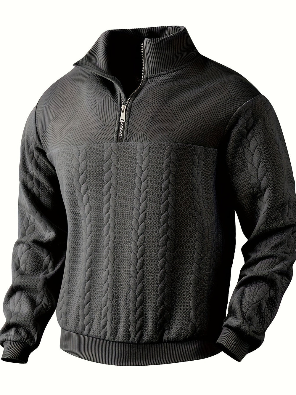 Julian - Vintage Herren Zip-Pullover