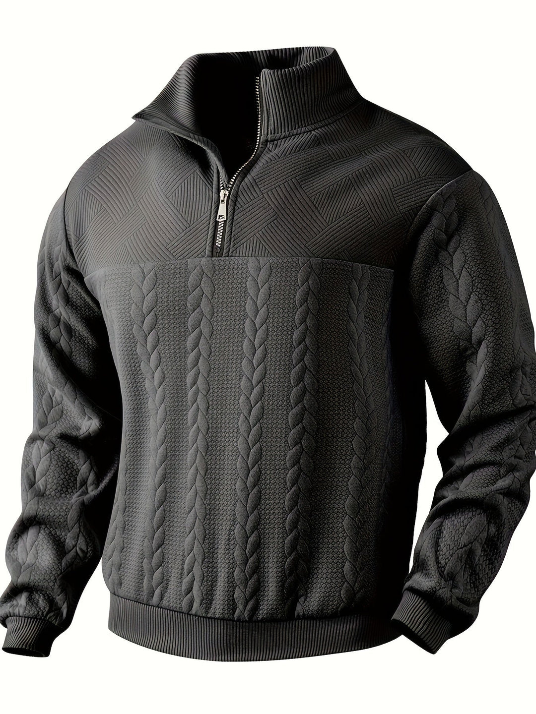 Julian - Vintage Herren Zip-Pullover
