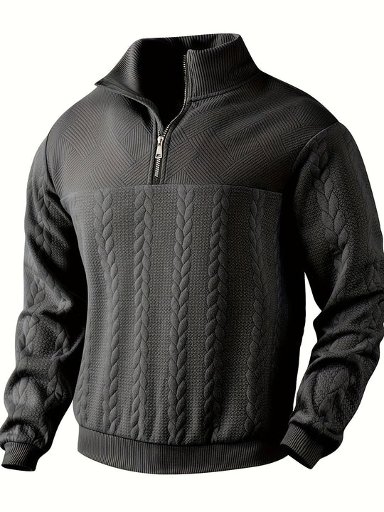 Julian - Vintage Herren Zip-Pullover