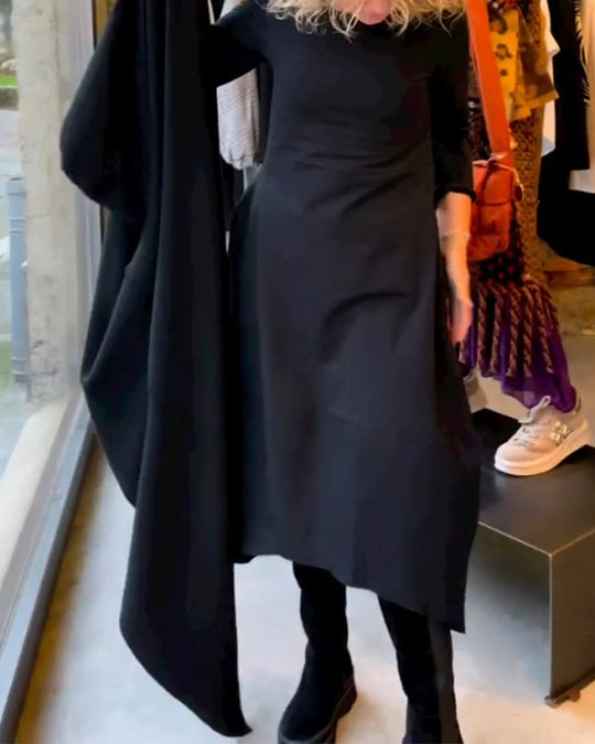 Clara - Frühlings-Midikleid mit Bauchkaschierung