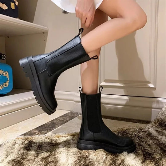 Veronika - Klassische Fashion-Stiefel